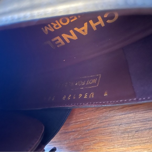 Chanel uniform oxfords. 36.5 womens - Picture 3 of 7